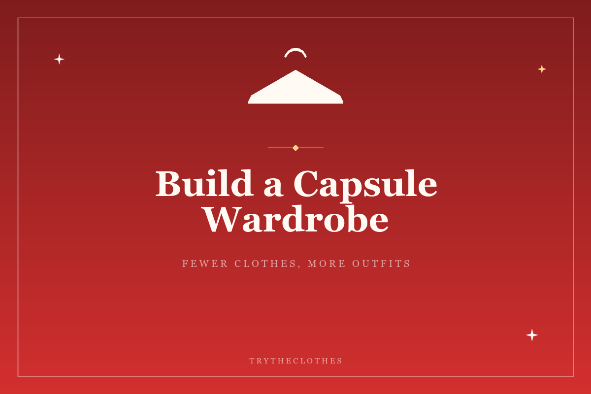 Capsule Wardrobe: How to Build One With Just 30 Pieces