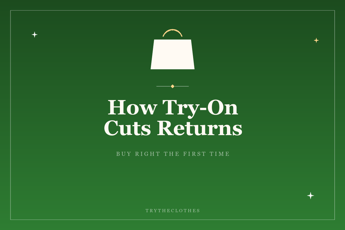 How Virtual Try-On Reduces Online Shopping Returns