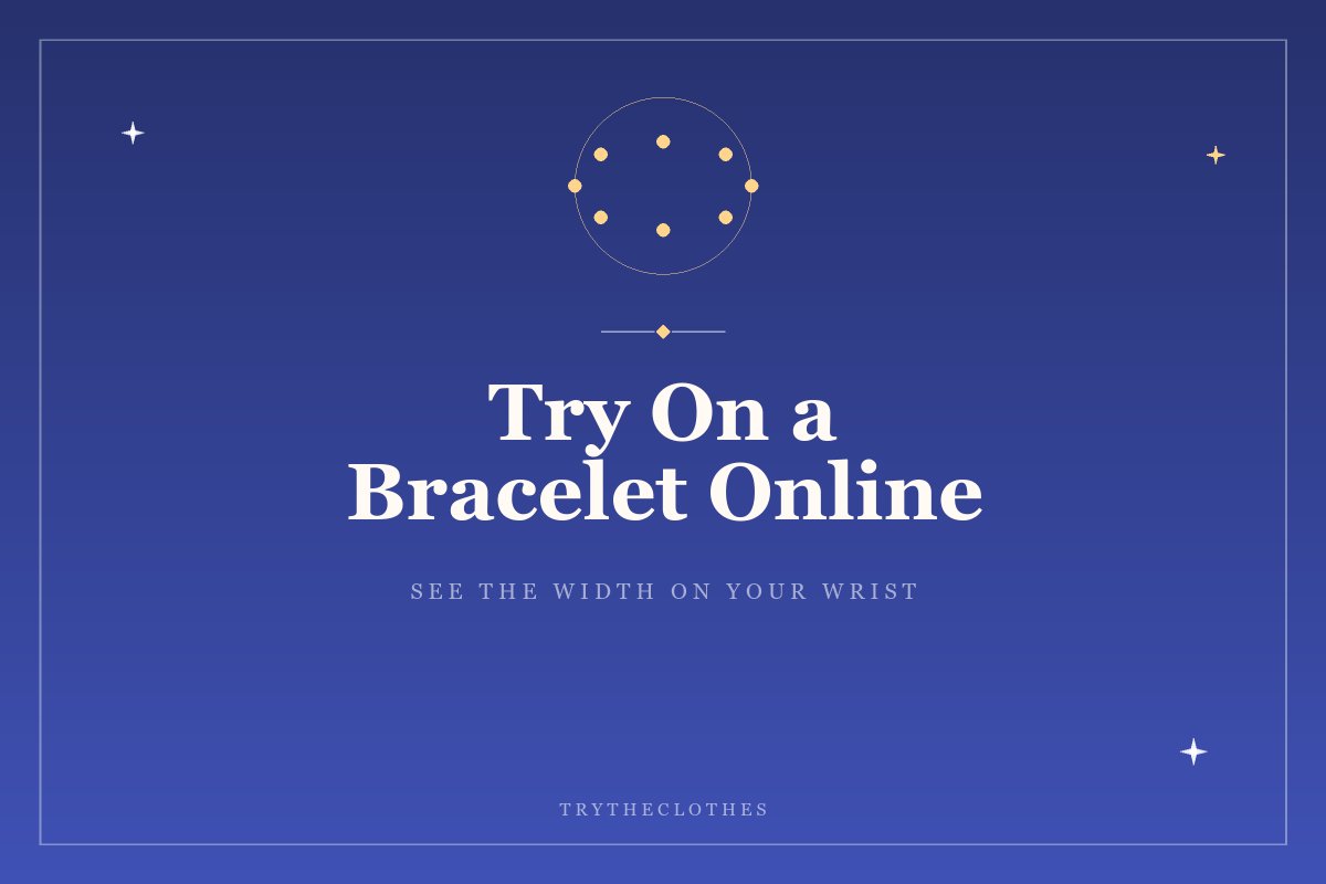 Try On a Bracelet Online with AI