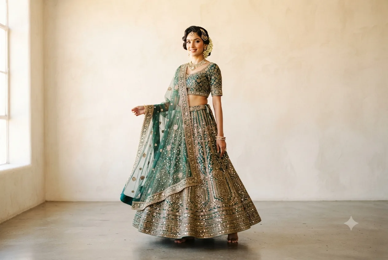 How to Try On a Lehenga Online Before You Buy