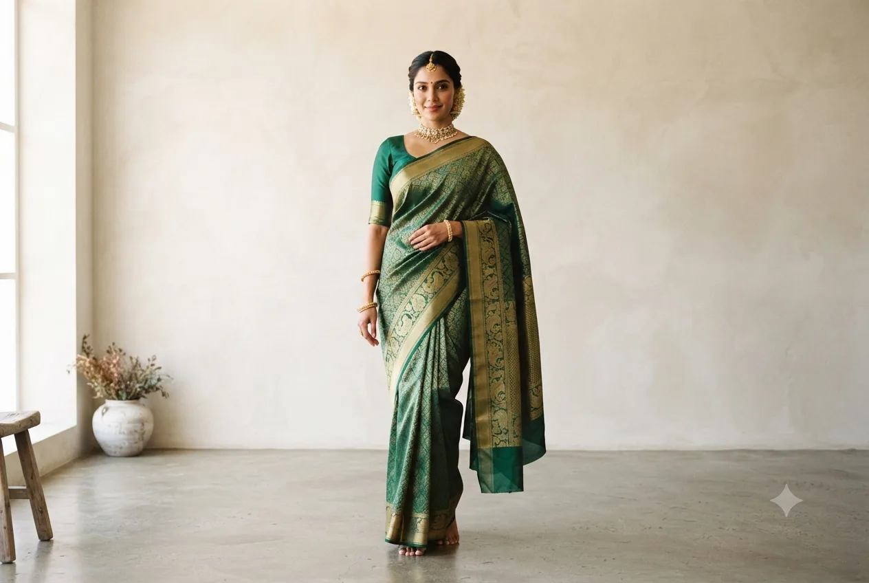 How to Try On a Saree Online with AI (Before You Buy)