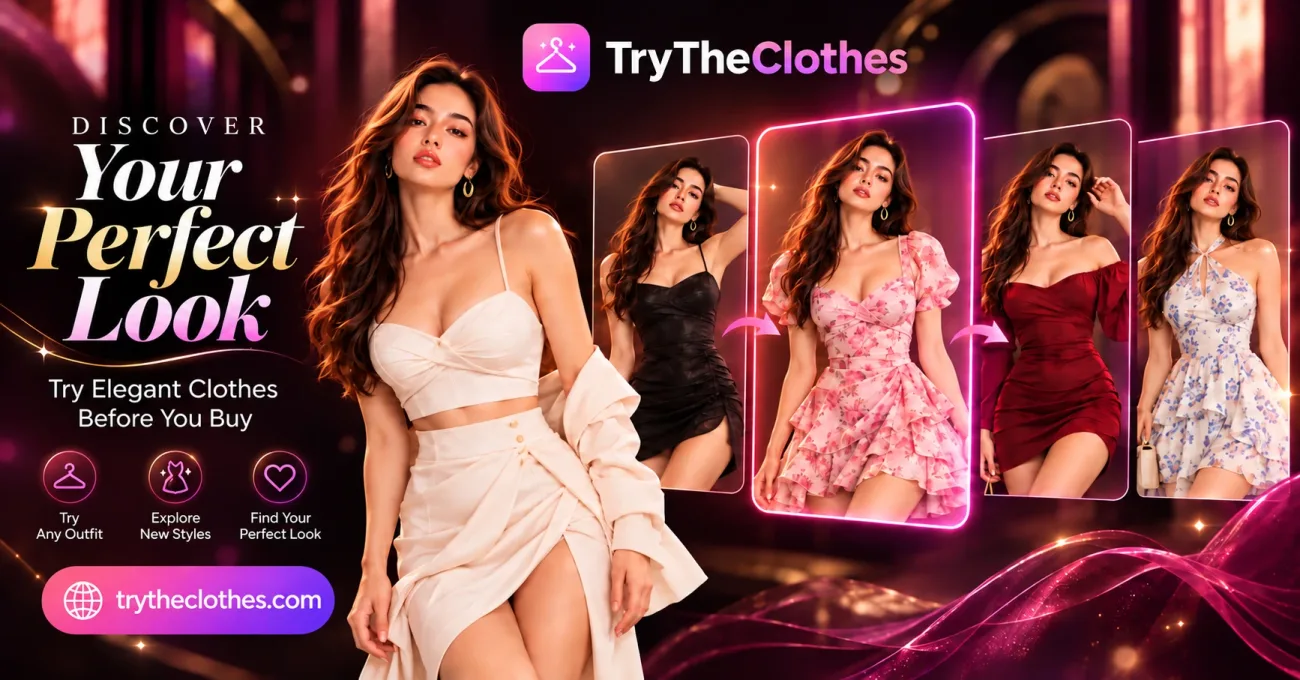 Discover your perfect look and try elegant clothes before you buy