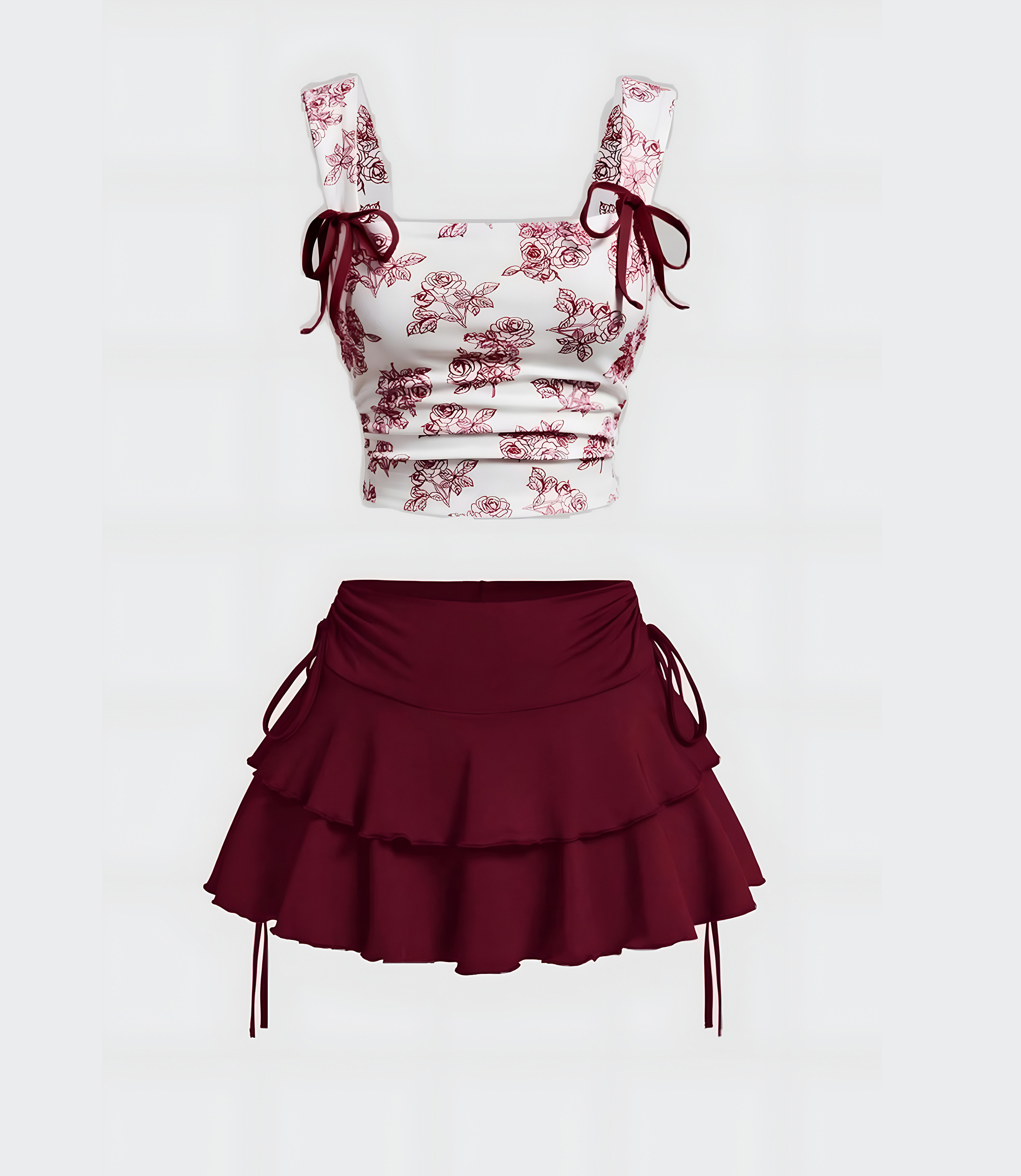 Style complete looks, top to bottom garment