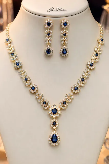 Try on Necklace & earrings online with AI